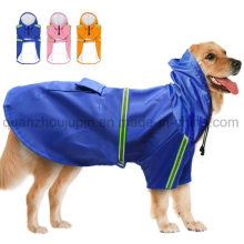 Manteau de pluie imperméable de chien d&#39;unité centrale d&#39;unité centrale d&#39;OEM Imperméable de vêtements de pluie de poncho